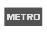 Логотип METRO, клієнт IMPACT L&D